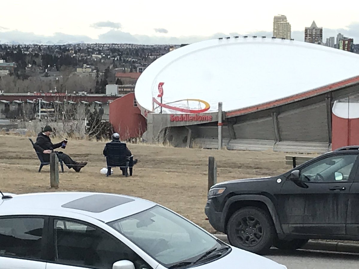 Social Distancing Calgary style!
#YYC