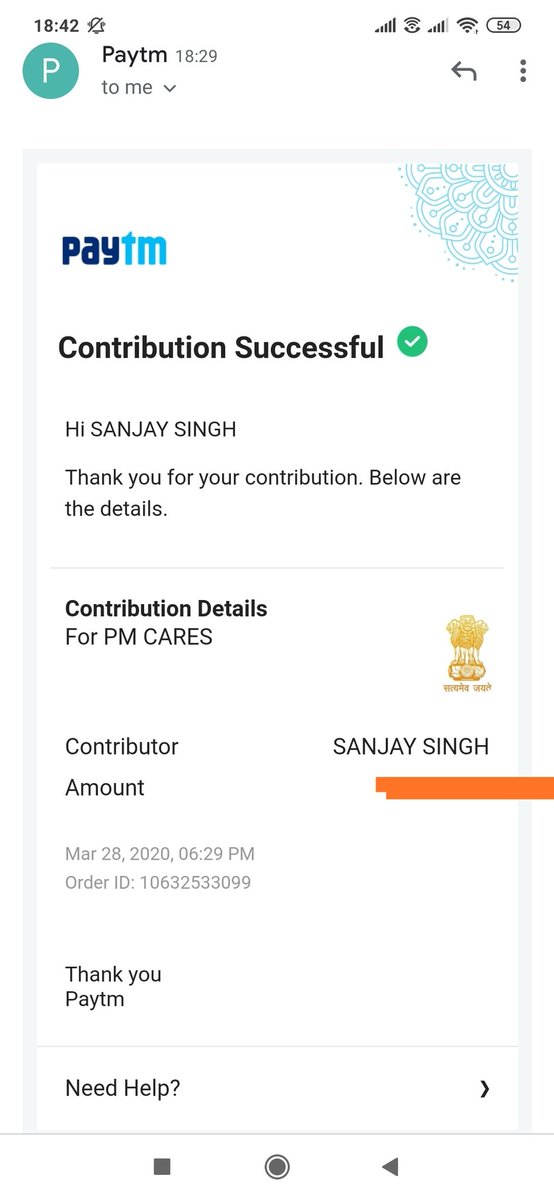 askthetechie's tweet image. A small contribution towards #PMCaresFund #pmcares for #FightAgainstCoronavirus #NarendraModi