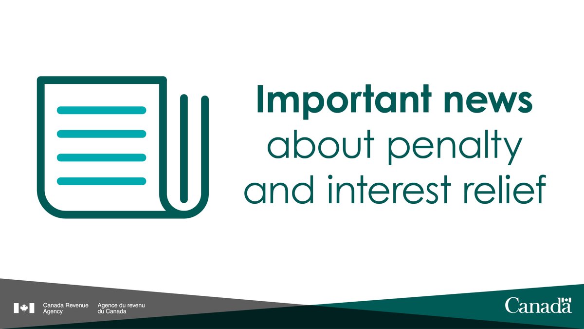If you need penalty and interest relief resulting from #COVID19, rest assured that the Taxpayer Relief Program will action these requests on a priority basis once full operations resume. ⤵️(1/2)