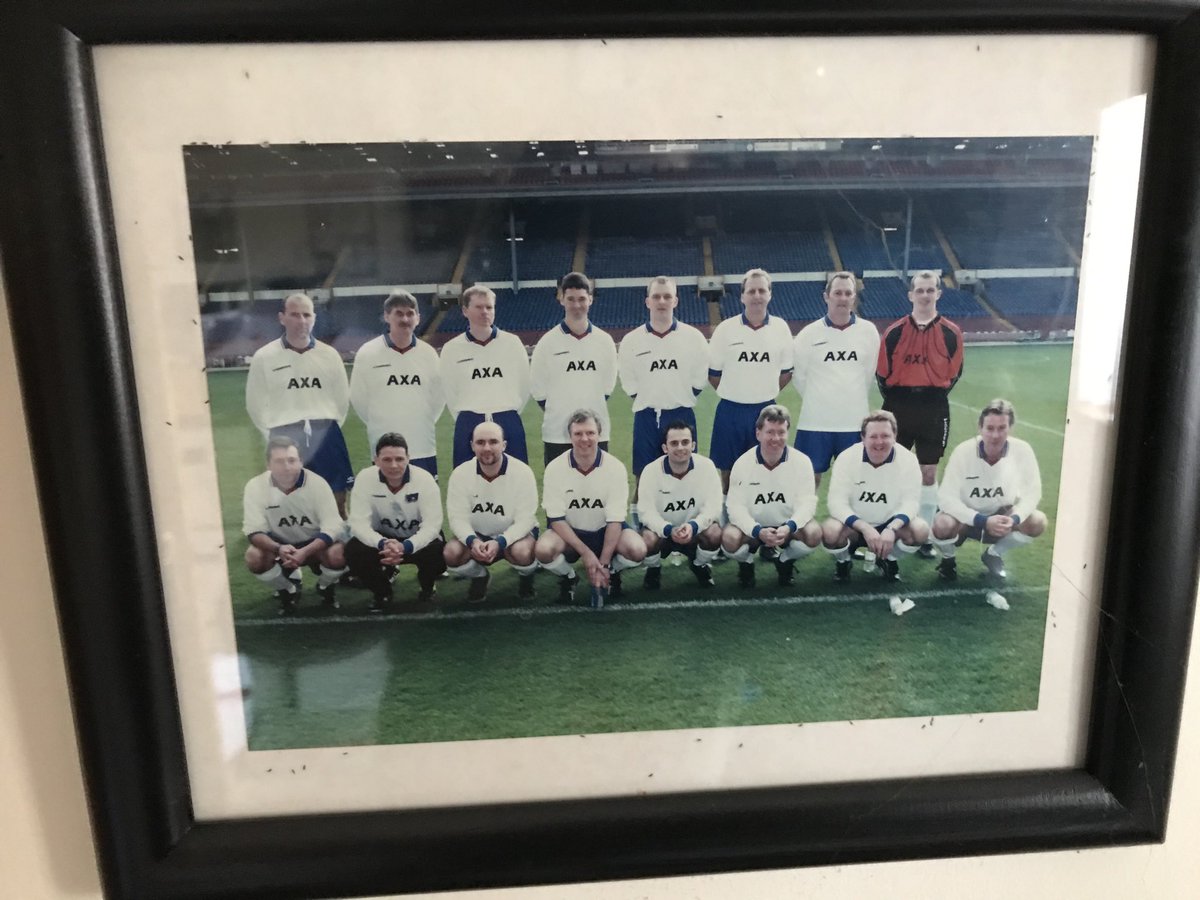 What about this football team of legends playing at Wembley! Can you recognise any of the team?