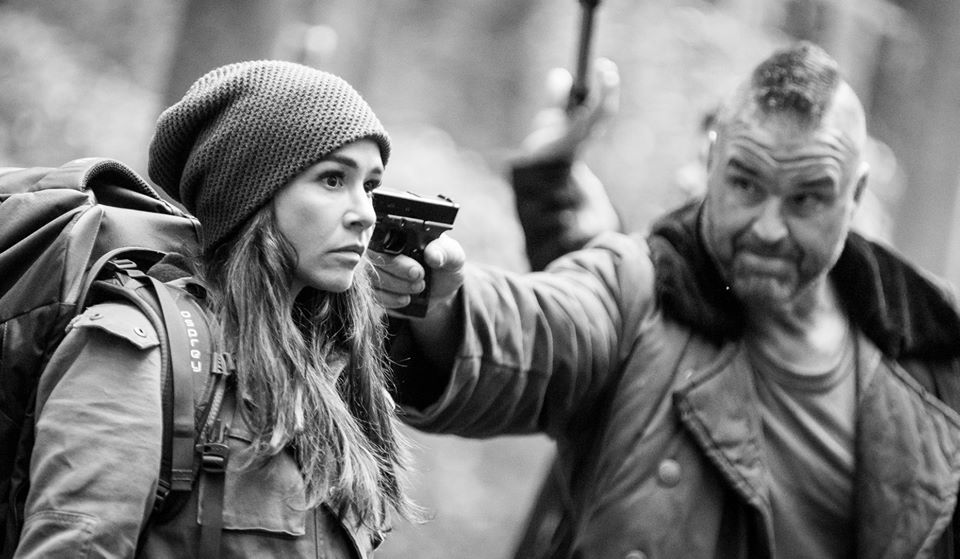 TheKillerFarmer's tweet photo. Behind the scenes showing #DanielleHarris and #GaryKasper .. Check out my new movie this coming October starring @halloweengal @joncampling @DamienPuckler
#redwoodmassacreannihilation #theredwoodmassacre #slasher #HorrorMovies https://t.co/yDZcDByGL8