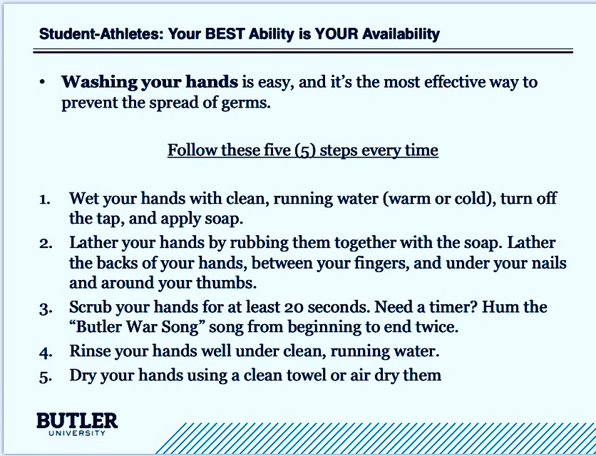 ButlerUSportMed's tweet photo. #healthydawgs https://t.co/DBTOCqLmam
