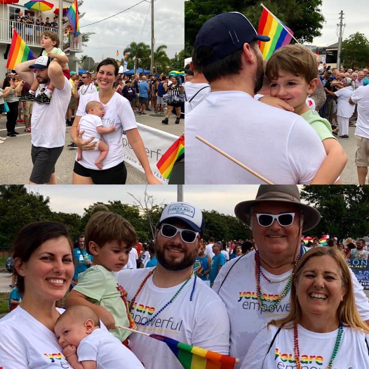 adammmyron's tweet photo. We are celebrating #VirtualPride and sharing photos of Adam and his family in the #PrideParade last year in #WiltonManors. #HappyPride #PalmBeachPride #AdamForJudge #AdamMyronForJudge #PalmBeachCounty #VoteAugust18th #MyVotesMyron #AddAMyronToTheBench https://t.co/HJq57iEvWd https://t.co/xG7XjKW8Lj