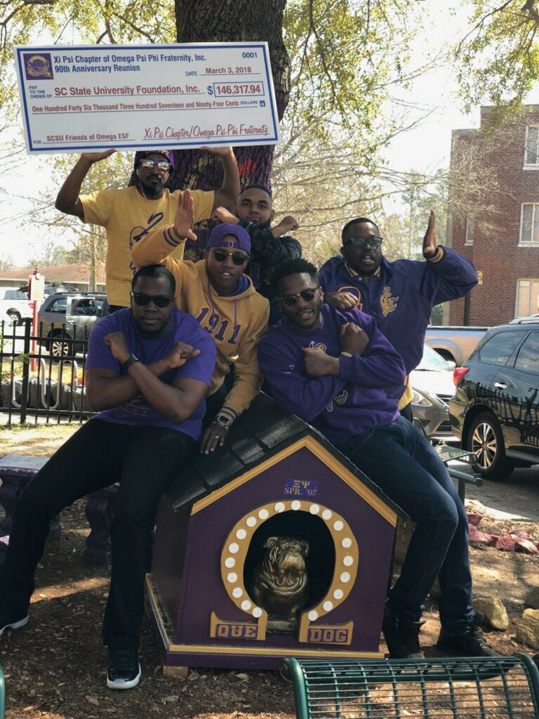 CoachDDavis1's tweet photo. Can’t believe it’s been 7 years since I crossed into the greatest fraternity known to man. What is life without a friend. #OmegaPsiPhi #XiPsi #ProseQUEtor #FIETTS https://t.co/R0hN5nVDgw