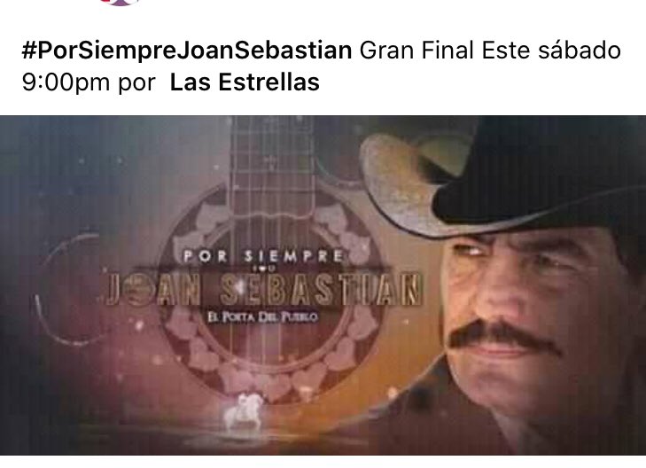 Minewspuebka's tweet photo. #fFinal hoy Sábado @Canal_Estrellas https://t.co/nuEIwtNGlT