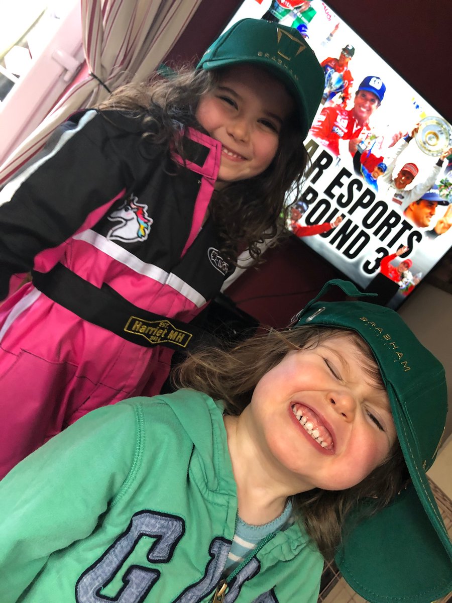 ThegrumpyE's tweet photo. 2 #futurebrabhamdriver ready to shout on Uncle Brabs! Good luck @brabsracer
The Race All-Star Esports Battle #LegendsTrophy LegendsTrophy
Watch LIVE at: https://t.co/bhPPccOhqt
@wearetherace
#brabham #brabhambt62 https://t.co/D5cTqRrseN