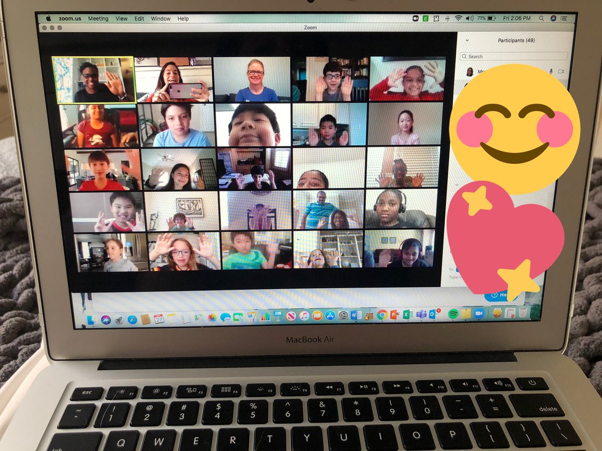 H__Wojcik's tweet photo. Our first virtual family meeting was a HUGE success! 😍 By the end, we had over 60 participants! 👏👏 https://t.co/YkLkw5cwRY