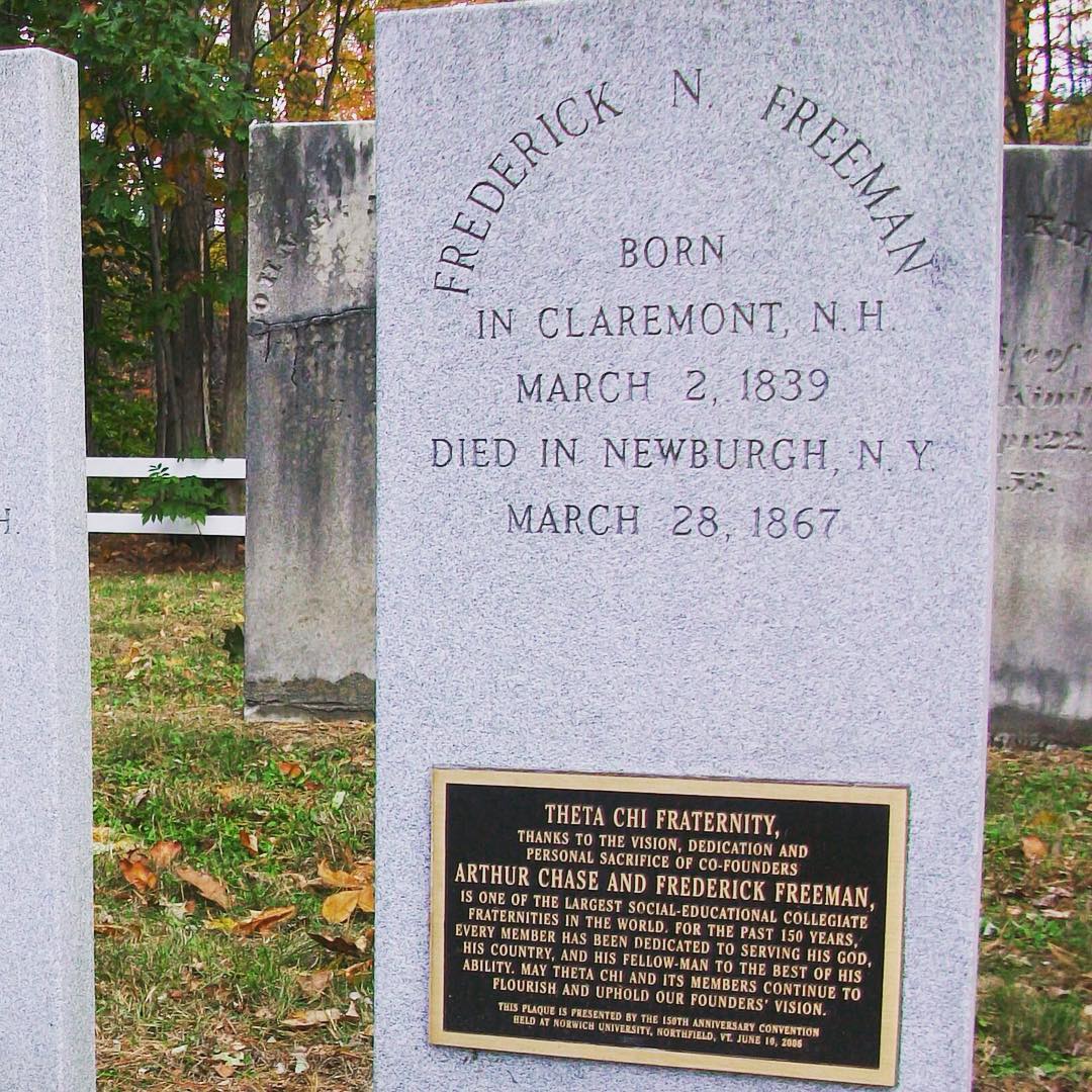 On this day in 1867, one of Theta Chi's Founders, Frederick Norton Freeman, entered the Chapter Eternal. Over 160 years after our founding, his legacy lives on. #ThetaChi #ResoluteMen