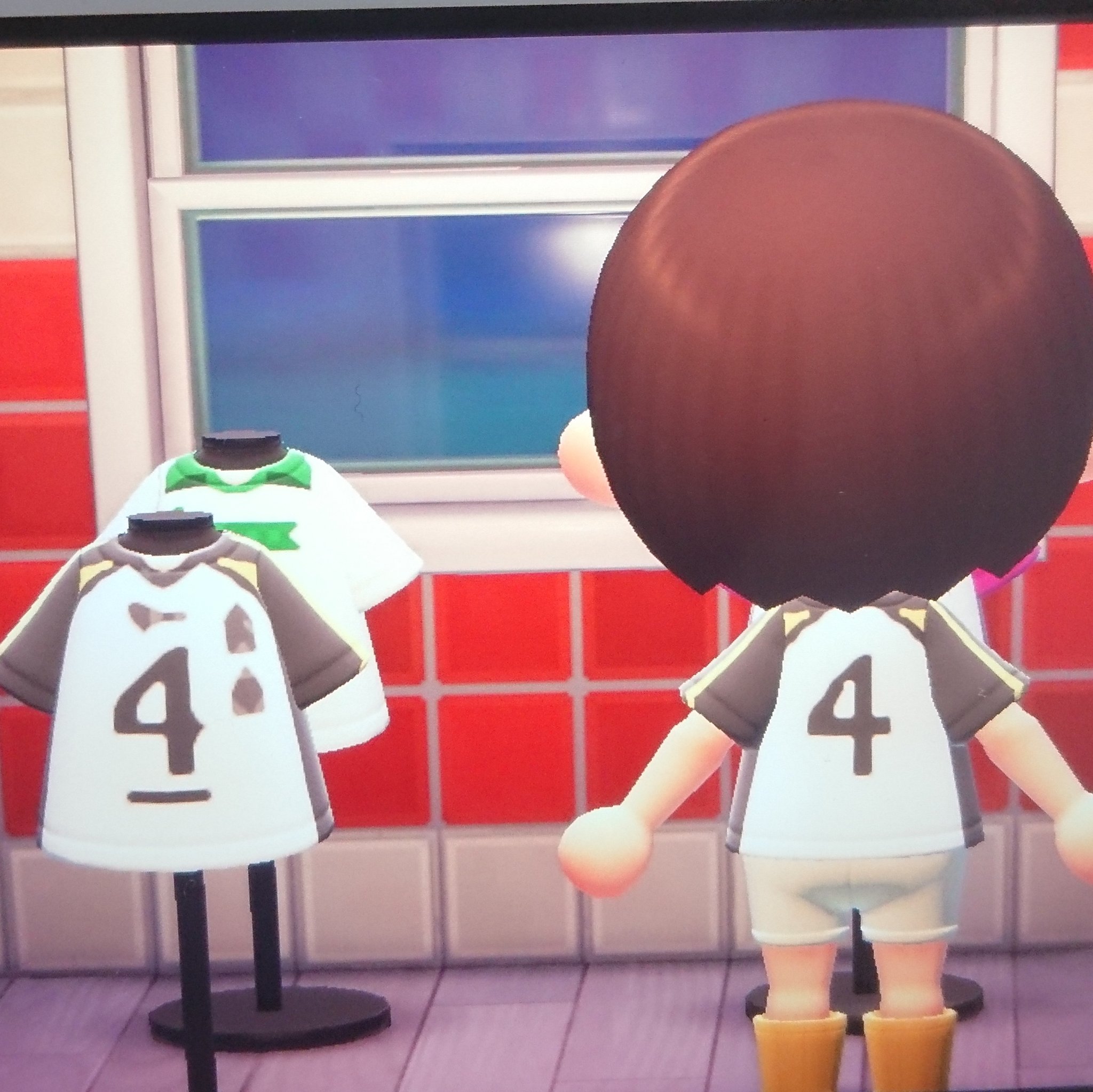 えん どうぶつの森マイデザインシリーズ 続き ハイキュー の主将のユニフォームシリーズラスト 梟谷 木兎 ブランドロゴが他と違ってたり 番号が1番だと思ってたら4番だったり イレギュラー多い 昨日の試合良かったよ どうぶつの森