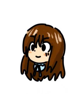 眉は髪の毛に被ると消えるのがかなしい
そして俺の絵改めて見ると、眉の位置高い 