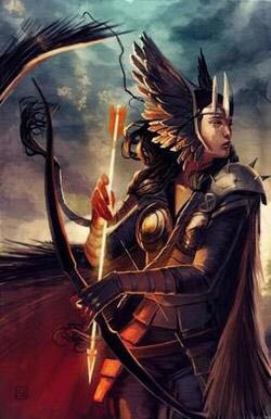 Danielle Moonstar, Mirage. Tout d’abord appelé Psyché, c’est une native Cheyenne, se battant avec un arc et des flèches elle a perdu ses pouvoirs suite à House of M mais reste aujourd’hui encore membre des New Mutants, elle a même été une Valkyrie du Valhalla !