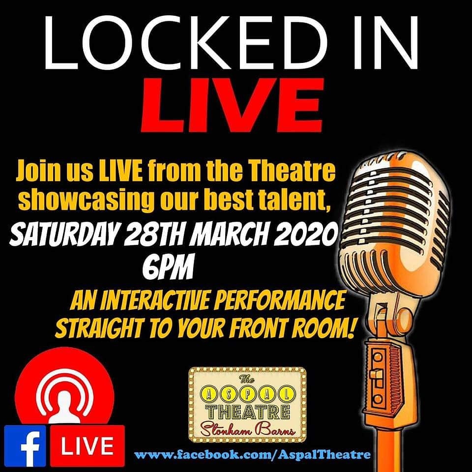 Tonight <a href="/StonhamBarnsLV/">Stonham Barns Park</a> &amp; <a href="/TheAspaltheatre/">The Aspal Theatre at Stonham Barns</a> LIVE on Facebook and you tube #EntertainmentNews #entertainer #showtime #StayAtHomeAndStaySafe #theatre