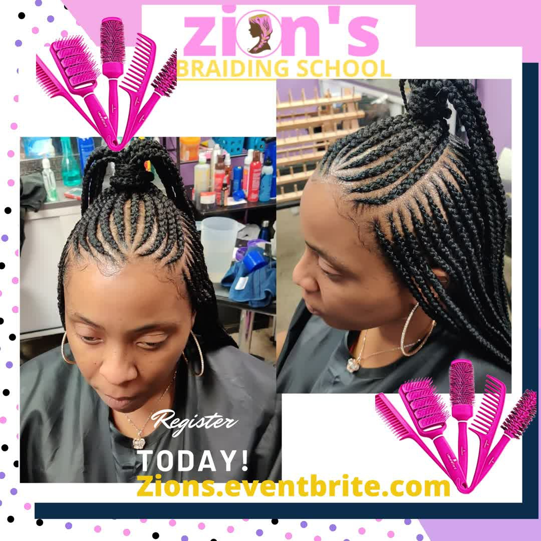 Zionsbraids's tweet image. Our work! ⠀

#boxbraids #braidingclasses #braidingschool #zionsbraidingschool