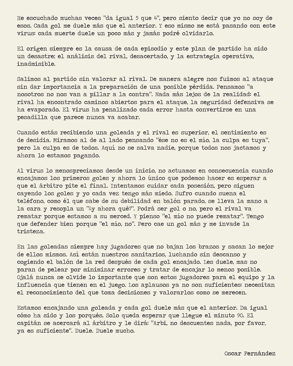 OscarFerno's tweet photo. 📝”Arbi, no descuentes nada, ya es suficiente” https://t.co/lJGJWOt0Qw