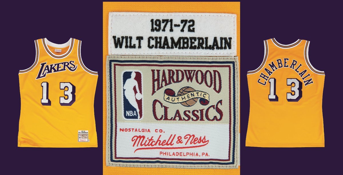 wilt chamberlain jersey mitchell and ness