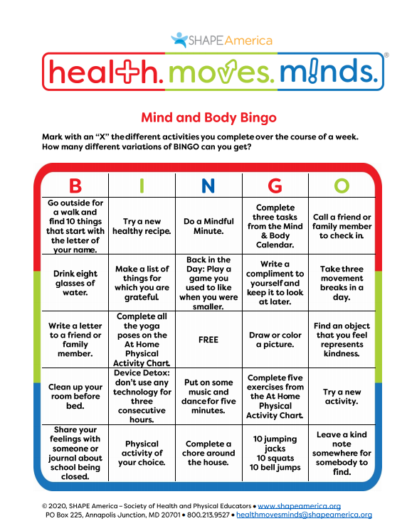 SHAPEAmerica's tweet photo. NEW Resource‼️

This free Ready to Go Take-Home Packet is designed for you to download so you have a collection of ready to use activities

The secondary activities in this packet don't require internet #HPEatHome

Overview: https://t.co/o3CUWz75qK
Packet: https://t.co/mkumCm31KX https://t.co/pFrHfaVFuk