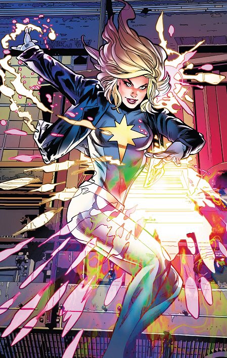 27. Alison Blaire, Dazzler. Star de la Pop à la gloire aujourd’hui passée, Ali peut convertir le son en lumière, laser et autres... elle a dernièrement souffer d’un cancer et c’est éloigné des X-Men (pour atterrir dans la A-Force) mais est guérit aujourd’hui