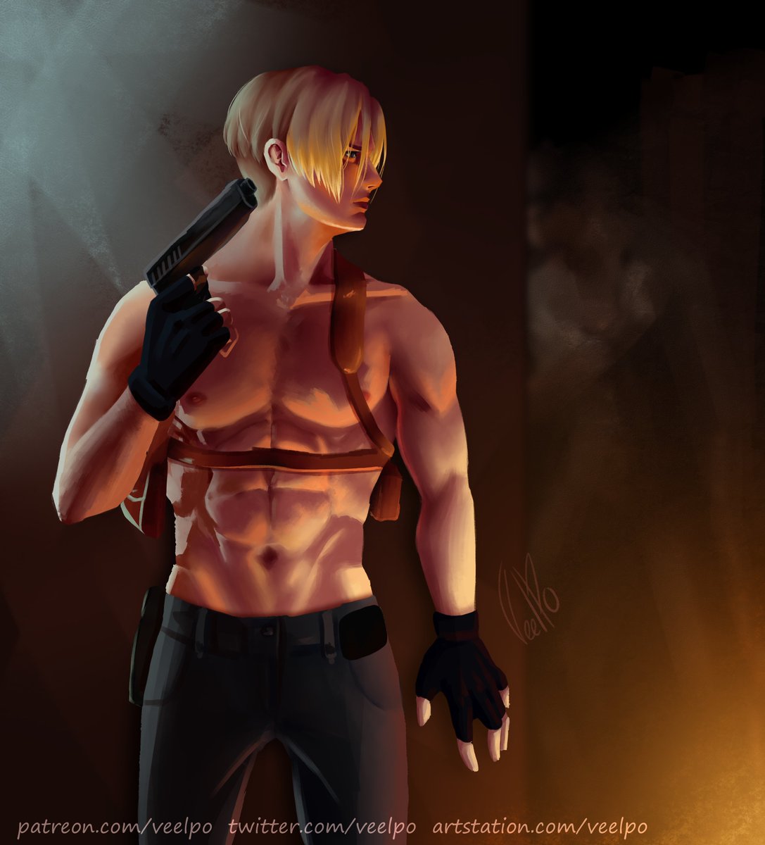 Leon Scott Kennedy from Resident Evil High resolution of all versions(close...