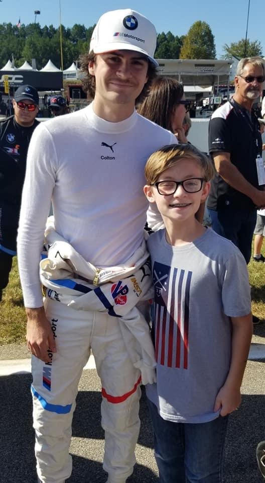 andrew_schmitt's tweet photo. @IndyCar @iRacing Hey @ColtonHerta !  Would you virtually sign an autograph for my son Connor?  #INDYCARChallenge https://t.co/cb4cQNhNcz