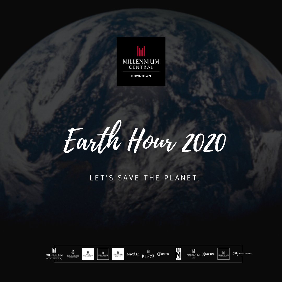 millcentral's tweet photo. Save mother earth by switching off lights in solidarity at 8:30 pm tonight. Join the movement! 🌎👍

#EarthHour2020 #SaveMotherEarth 
#SaveThePlanet #SaveTheWorld #ClimateChange
#AtCentralYouAreTheCentre #MCDD 
#MillenniumMEA #UAE #Dubai #GCC https://t.co/HTvA3JOjLK