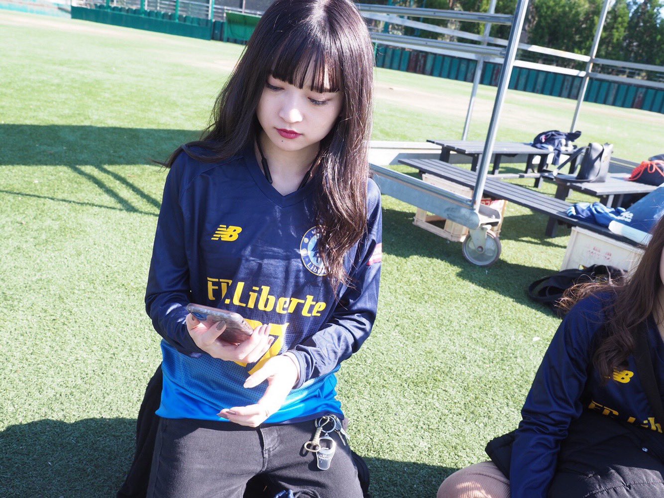 小林 なぎさ 東洋大学fc Liberte コロナで学校始まってないけど サークル迷ってる方 ぜひ見てください 練習週一 マネージャー自由 めちゃめちゃ緩いけど強くて面白すぎる プレイヤー 美人で可愛いマネージャー このサークルに入って