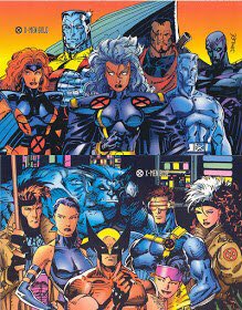 L’équipe de Muir sauvé, et les membres d’origine de retour, on se retrouve avec beaucoup de X-Men.. on se divise alors en X-Men Gold dirigé par Tornade avec Forge, Jean, Colossus, Angel et Iceberg et X-Men Blue dirigé par Scott avec Logan, Fauve, Gambit, Malicia, Psylocke et Jube