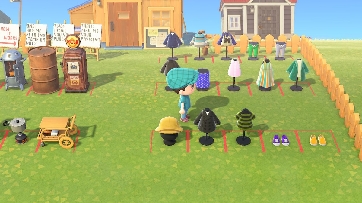 lucvdp's tweet photo. I set up a little shop today, had some randoms come over, made some cash money #AnimalCrossing #ACNH #NintendoSwitch https://t.co/y3x4Og69rf