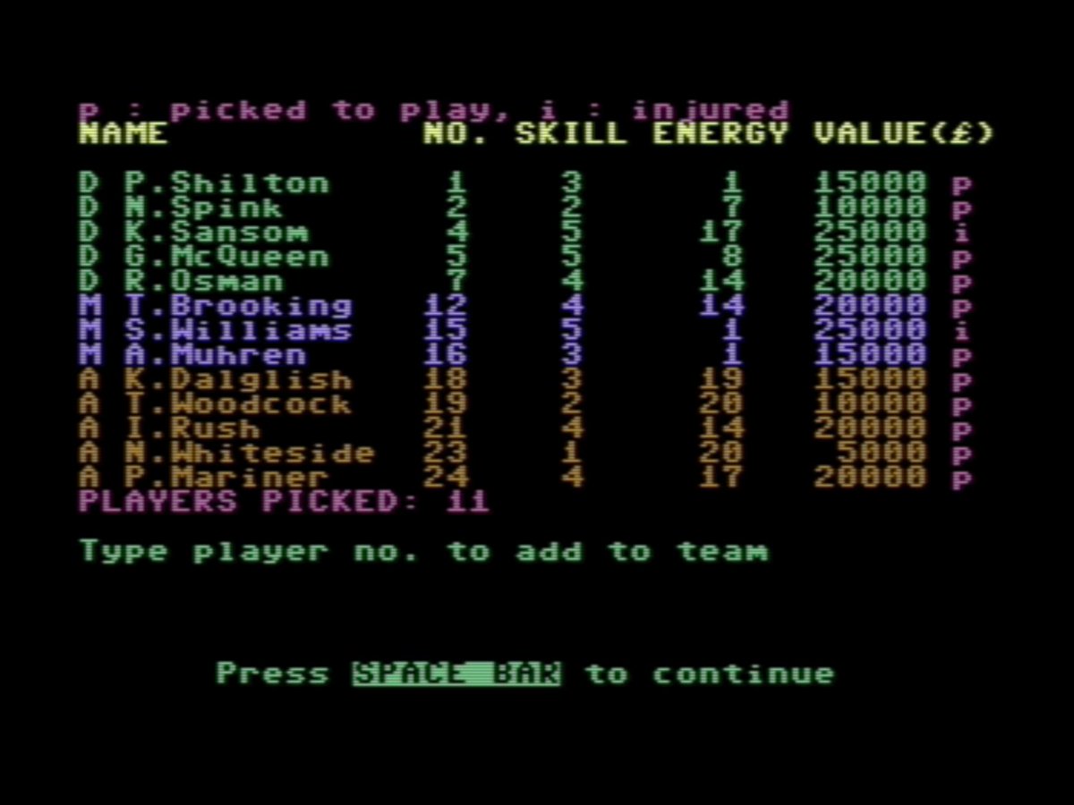 RetroGamesRplay's tweet image. Playing some 'Football Manager', the first football management simulation game released on the #C64 in 1984 ⚽️ This will feature in a series on my Youtube channel in the near future 📺

#screenshotsaturday