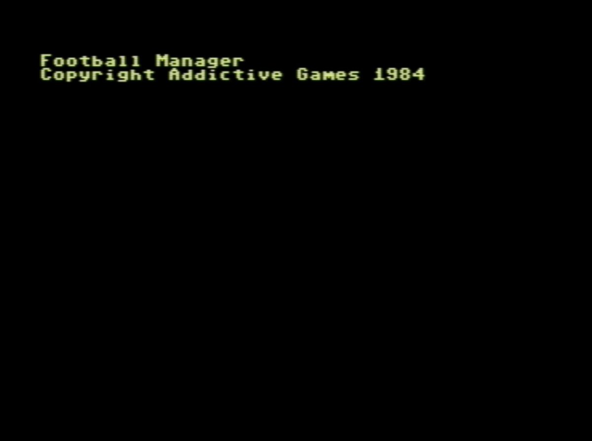 RetroGamesRplay's tweet image. Playing some 'Football Manager', the first football management simulation game released on the #C64 in 1984 ⚽️ This will feature in a series on my Youtube channel in the near future 📺

#screenshotsaturday