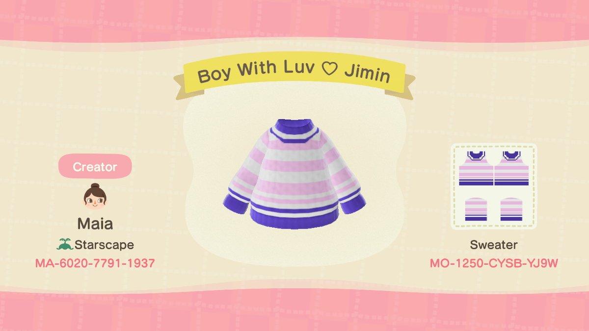 jimin sweater boy with luv