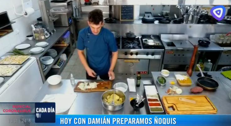 elTresTV's tweet photo. #CadaDía | Manos a la cocina @DamianDelorenzi 🙌🏼 Atentos a sus tips 👨🏼‍🍳 https://t.co/kDTlxfdGmh