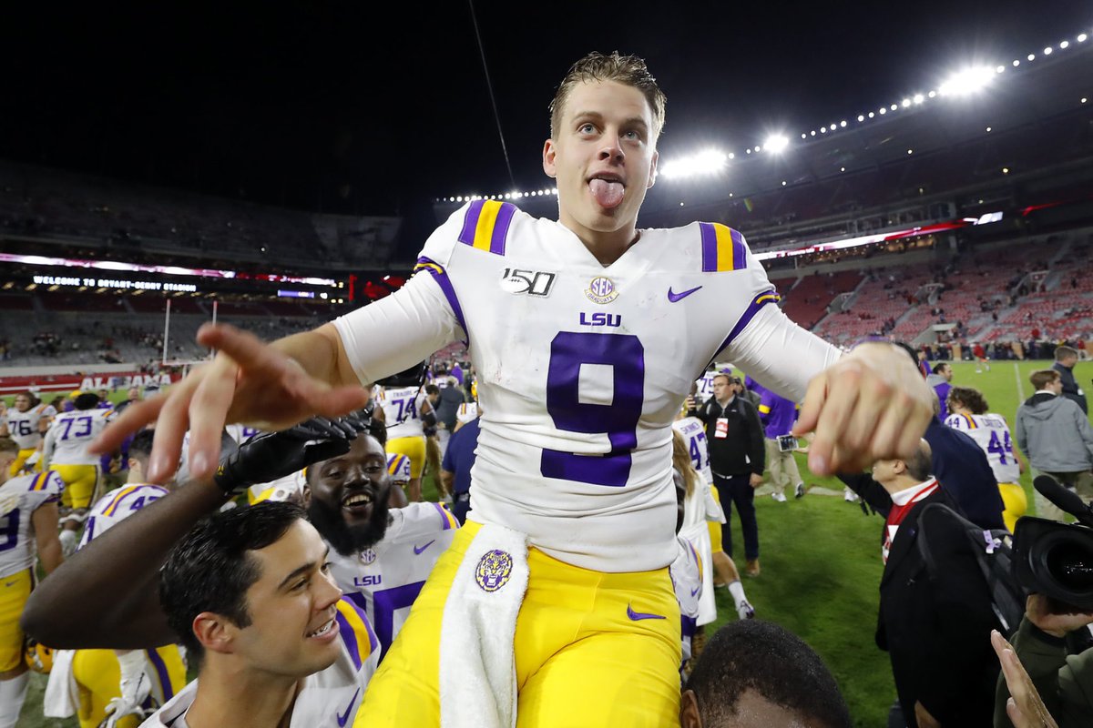 If Joe Burrow doesn’t adopt the nickname "Tiger King" immediately...