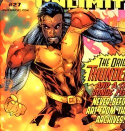 38. Neal Sharra, Thunderbird. Un mutant indien pouvant convertir la chaleur en plasma solaire, on ne l’a pas revu en action depuis un bon moment...