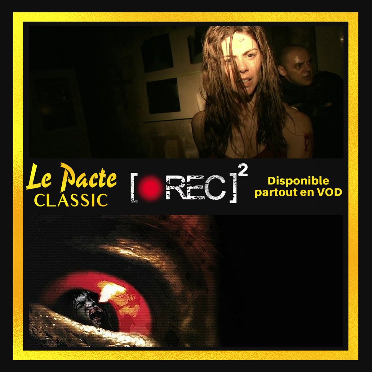 JOUR 13.Vous connaissez le concept de catharsis ? Car on a ce qu'il vous faut : on hésitait sur lequel choisir, mais on conseille  #Rec2 qui se déroule dans un immeuble mis en quarantaine ...  #ÂmeSensible  #Confinementjour12  #LePacteClassicDispo en VOD  http://bit.ly/LP_Rec 