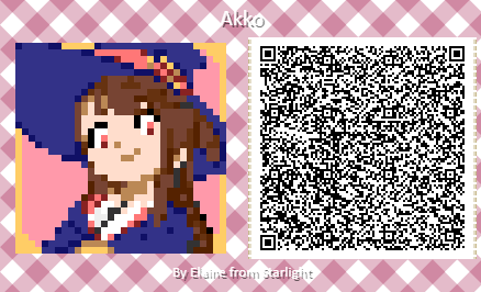 Redheadkittycat's tweet photo. Atsuko from Little Witch Academia ✨
#ACNHDesign #ACNH #AnimalCrossingDesigns https://t.co/Yud8hZ7HgZ
