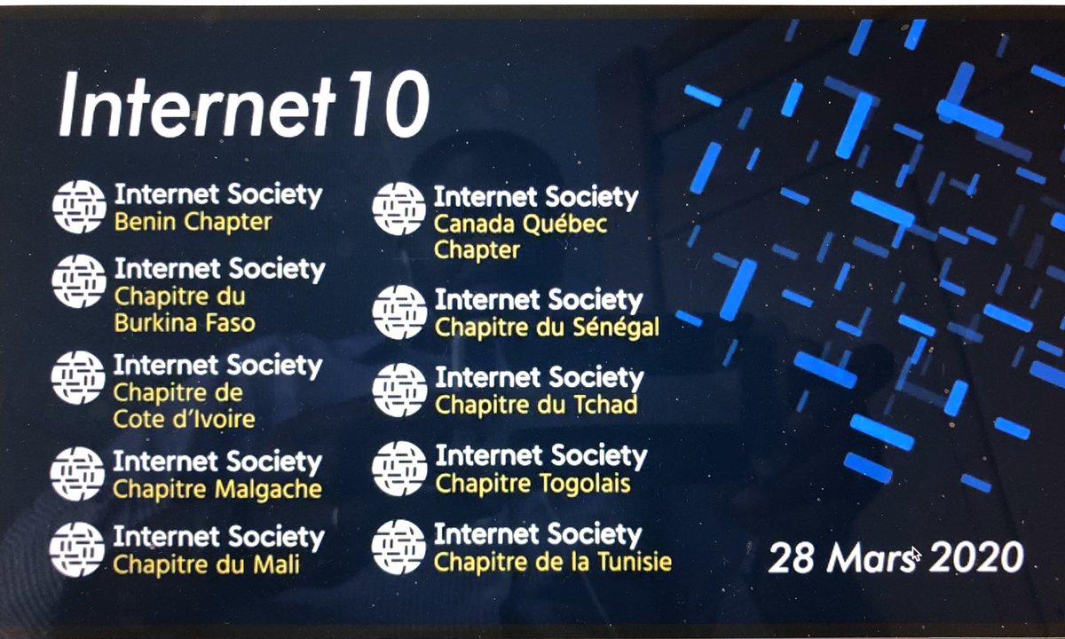 Internet Society Chapitre du Bénin (@isocbenin) on Twitter photo Le Canada est à l'honneur avec la présentation de <a href="/DigitalDestiny/">Destiny Tchéhouali</a> ,président d'<a href="/isocquebec/">Internet Society - Québec (ISOC Québec)</a> qui parle des défis rencontrés au Québec avec la connectivité à Internet et des projets, concernant la résolution de ces problèmes avec son chapitre.  #internet10 Le Canada est à l'honneur avec la présentation de <a href="/DigitalDestiny/">Destiny Tchéhouali</a> ,président d'<a href="/isocquebec/">Internet Society - Québec (ISOC Québec)</a> qui parle des défis rencontrés au Québec avec la connectivité à Internet et des projets, concernant la résolution de ces problèmes avec son chapitre.  #internet10