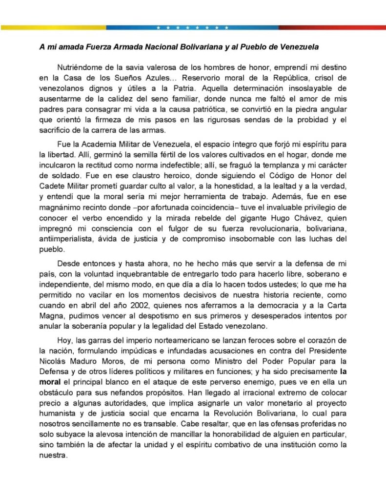 Vladimir Padrino L. tweet media