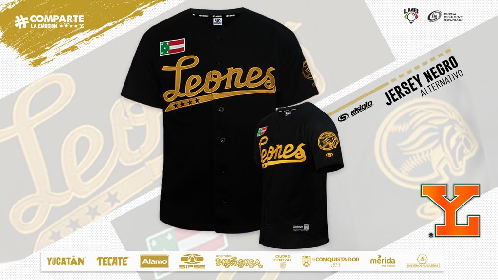 Uniformes Leones de Yucatán 2020