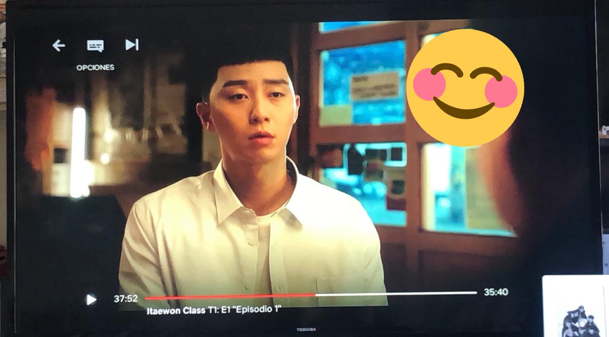 PauletaCortes's tweet photo. Adoring #ParkSeoJoon 💕🥰 and it’s only the 1st episode❤️ #SoAdorable #HellOfAnActor #ItaewonClass @NetflixES https://t.co/IqFWFFRxSP