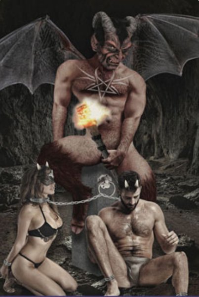 Temptation and lust. Divinity and sin. These are both parts of who we are. To deny either is to deny yourself.