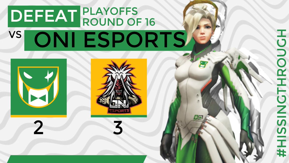GGs <a href="/Oni_oficial/">Oni eSports</a> muy buen partido

Nos veremos en la siguienta #OWAndromeda

#HissingThrough