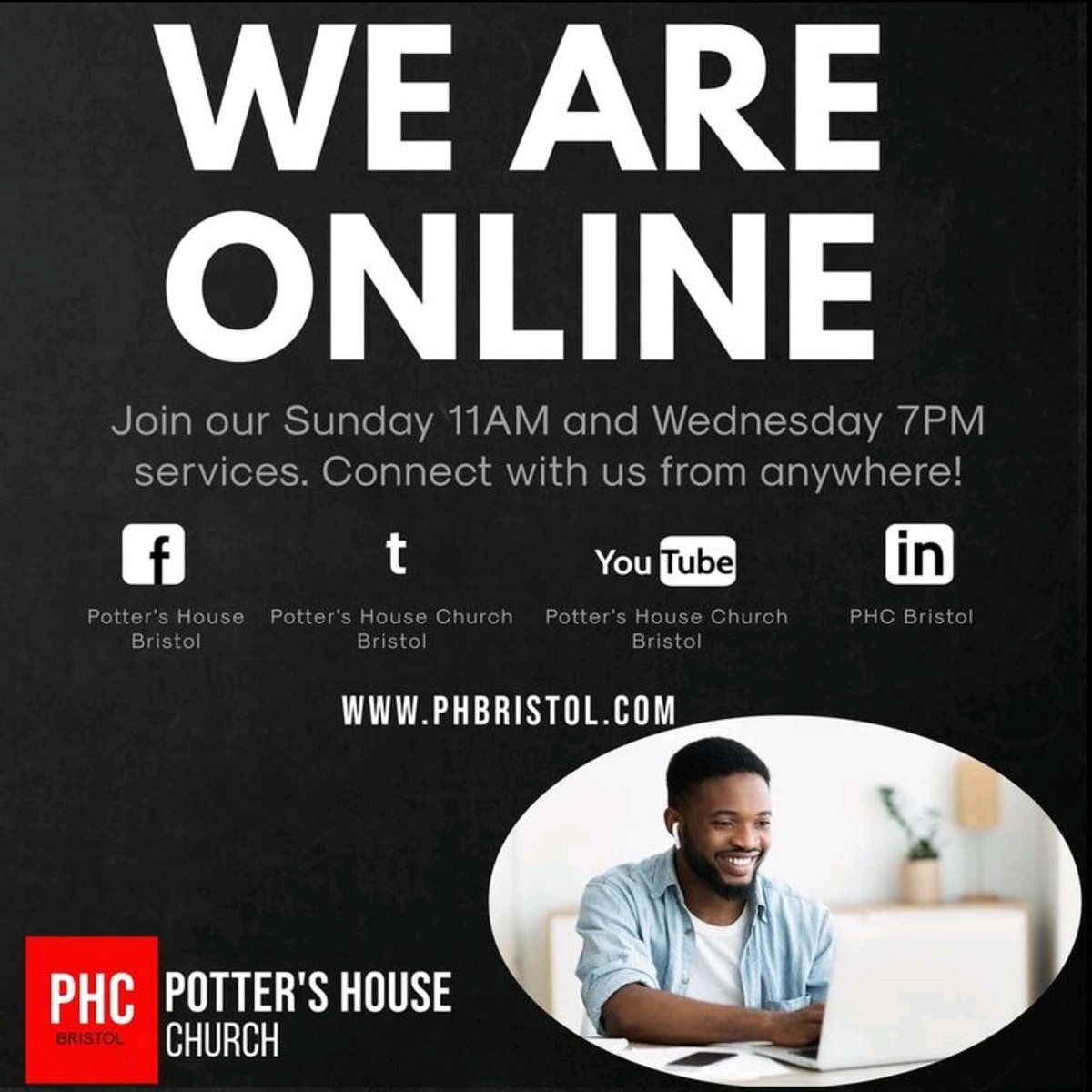 PHBRISTOL's tweet photo. Join us tomorrow morning @ 11AM .
He is LORD of All. Even during the difficult time, Jesus is in Control.

https://t.co/E7mu05H9dE https://t.co/4YyrtH7Hwg