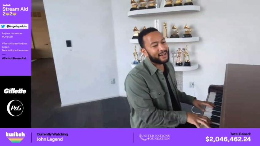 ????????? on Twitter: "Shout out to @johnlegend with the ...