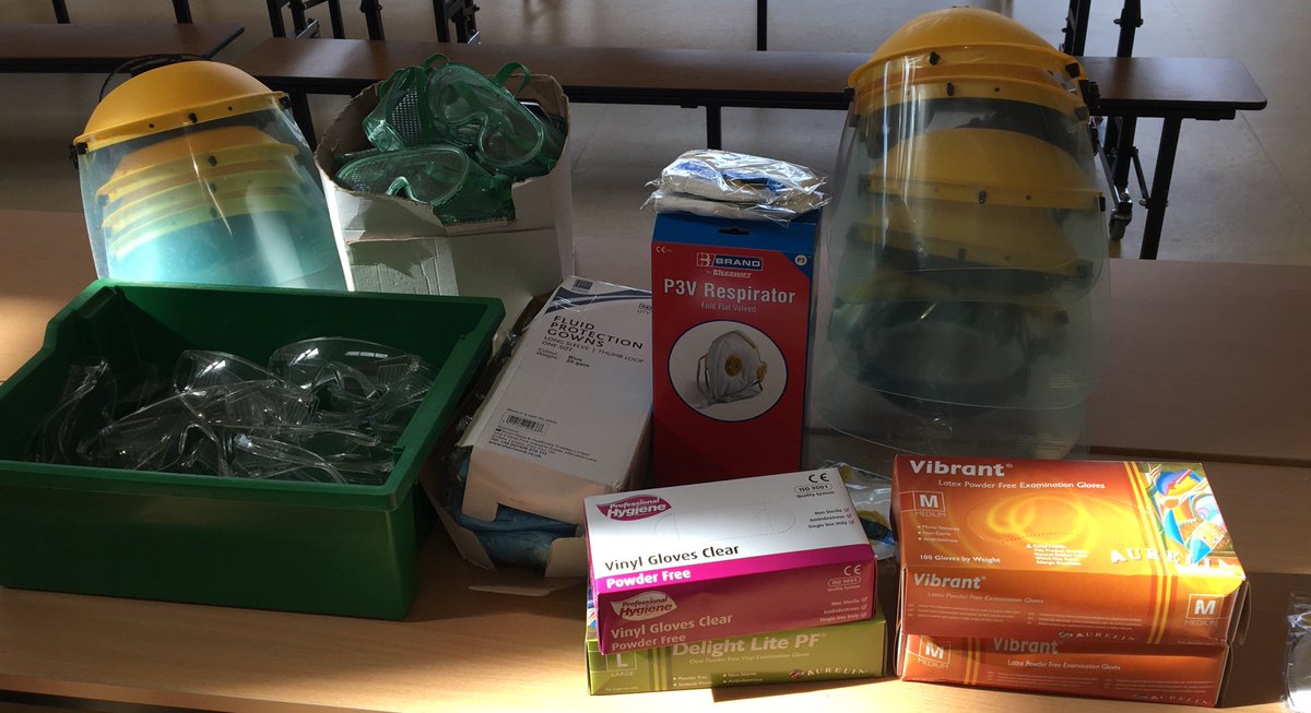 Delighted to have been able to support one of our local care homes today with a request for some practical materials to help their hardworking staff. #communityspirit #ItsInOurHands #clapforourcarers #marist