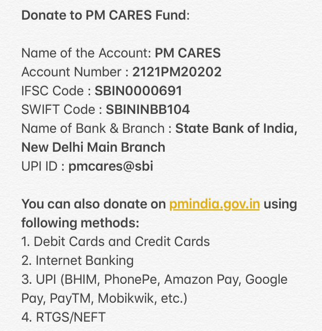 imchikachirag's tweet photo. @akshaykumar
 Seriously, you have been an idol for many years and you will remain my idol for years to come. Wonderful gesture. Friends, don't hold back and donate (https://t.co/ckVX8I37WO) whatever you can. #hugerespect https://t.co/JbV3ZLihFm
