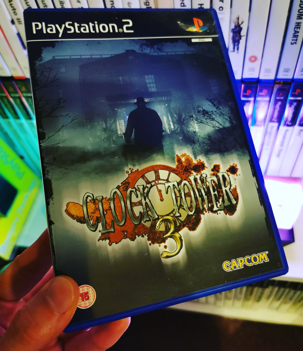 rad_retro_gamer's tweet photo. Another Capcom game I'm ashamed to say I never played, time to give it a go! #clocktower3 #clocktower #clocktowergame #capcom #capcomgames #capcomcollection #capcomclassic #capcomhiddengems #hiddengem #hiddengems #ps2 #ps2games #ps2collection #playstation #gamersunite https://t.co/Yf6FHbAX5j
