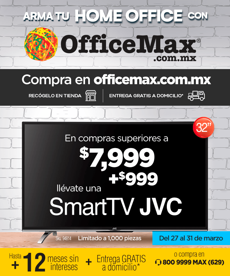 OfficeMax México on Twitter "Arma tu HomeOffice con OfficeMax y en