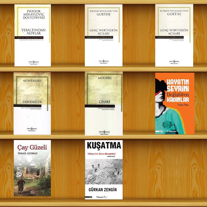 🎁31 Mart Salı Saat 20:00'a Kadar

Bu paylaşımı RETWEET ederek hesabımızı takibe alanlar arasından 1 kişiye 26 kitaptan oluşan bu seti hediye ediyoruz.

Kazanan Takipçi Bu Postun Altında Duyurulacaktır