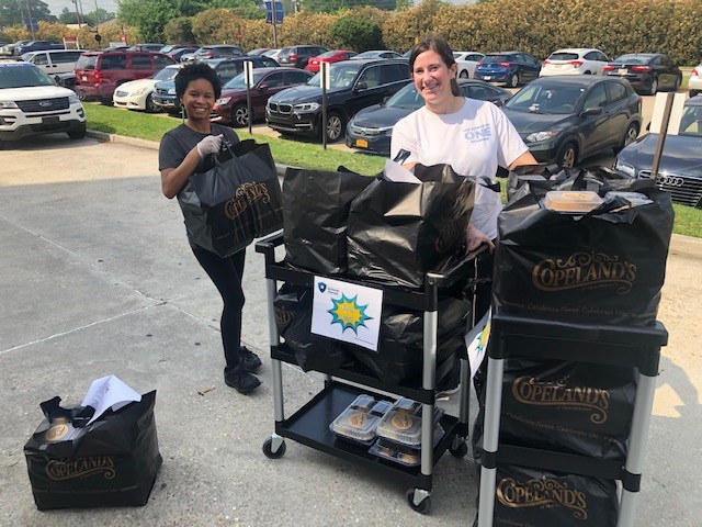 Hawgcycle's tweet photo. https://t.co/d576kgLK1M

It's hard to out #Him @F3NewOrleans Douille. 520 @CopelandsNOLA meals delivered to 3 area hospitals. @foodforfrontli1 https://t.co/d7tY417Xhu