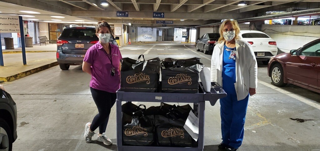 Hawgcycle's tweet photo. https://t.co/d576kgLK1M

It's hard to out #Him @F3NewOrleans Douille. 520 @CopelandsNOLA meals delivered to 3 area hospitals. @foodforfrontli1 https://t.co/d7tY417Xhu